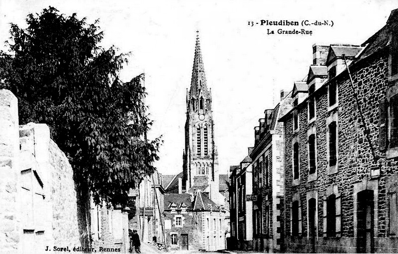 Ville de Pleudihen-sur-Rance (Bretagne).