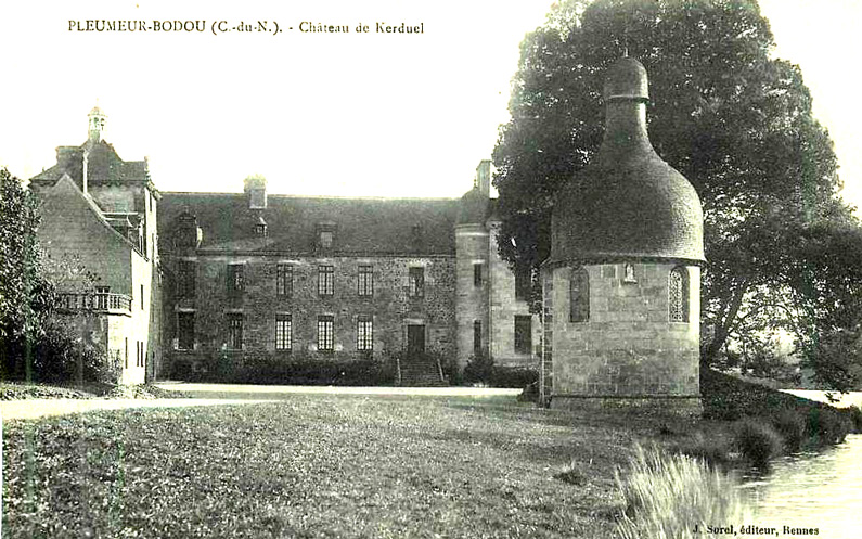 Pleumeur-Bodou (Bretagne) : chteau de Kerduel