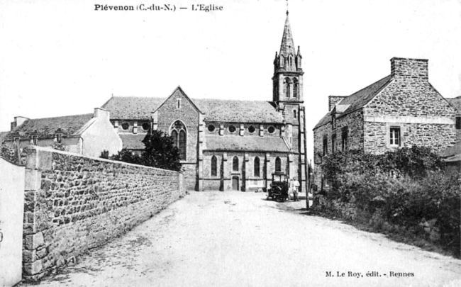 Ville de Plvenon (Bretagne).