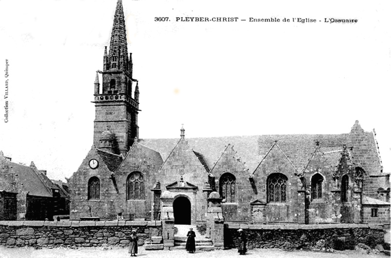 Eglise de Pleyber-Christ (Bretagne).