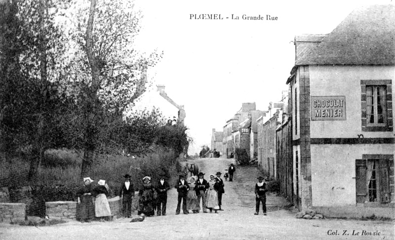 Ville de Ploemel (Bretagne).