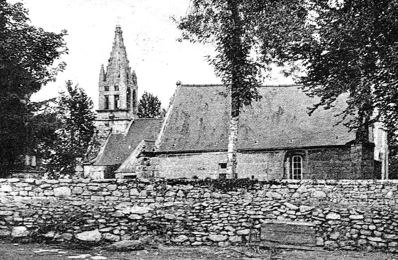 Eglise de Locuon en Plordut (Bretagne).