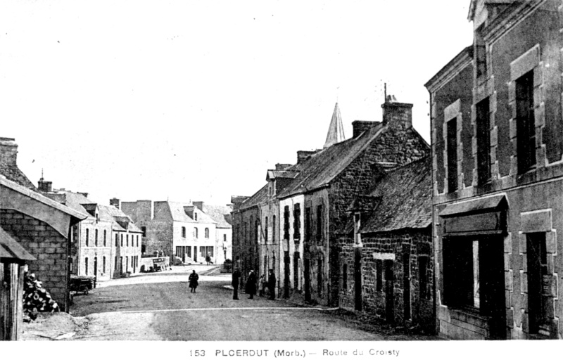 Ville de Plordut (Bretagne).