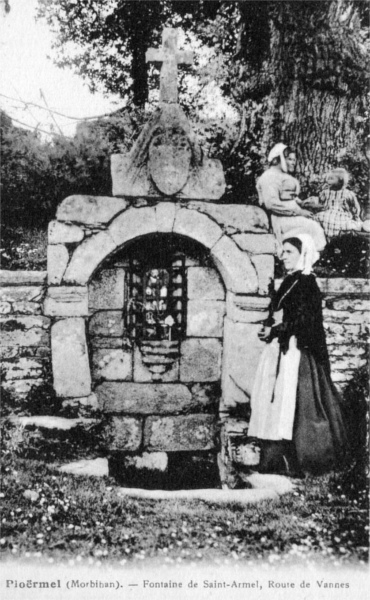 La fontane Saint-Armel de Plormel (Bretagne)