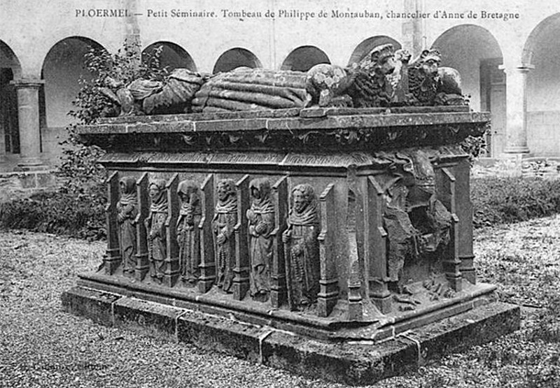 Le petit sminaire de Plormel et le tombeau de Philippe de Montauban (Bretagne)