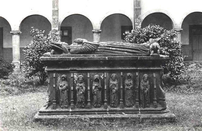 Ploërmel (Bretagne) : tombeau de Philippe de Montauban et Anne du Chastellier, son épouse