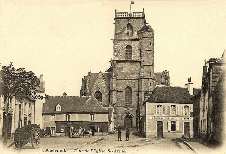 L'église Saint-Armel de Ploërmel en Bretagne