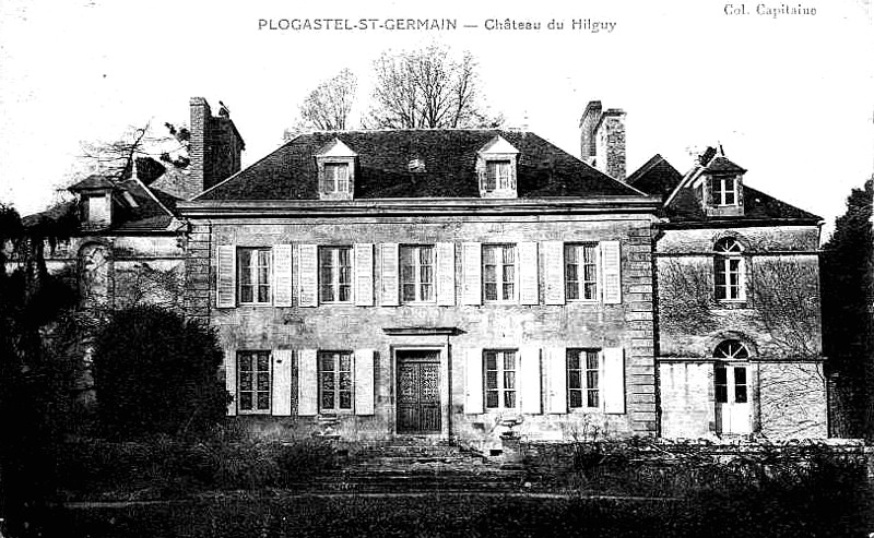 Chteau de Plogastel-Saint-Germain (Bretagne).