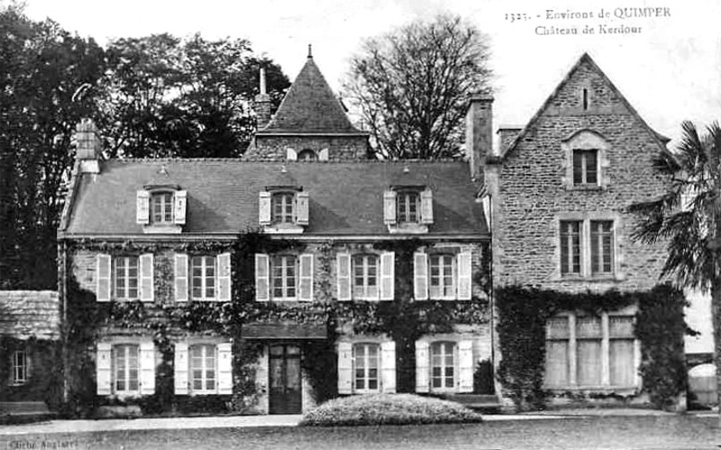 Manoir de Kerdour  Plomelin (Bretagne).