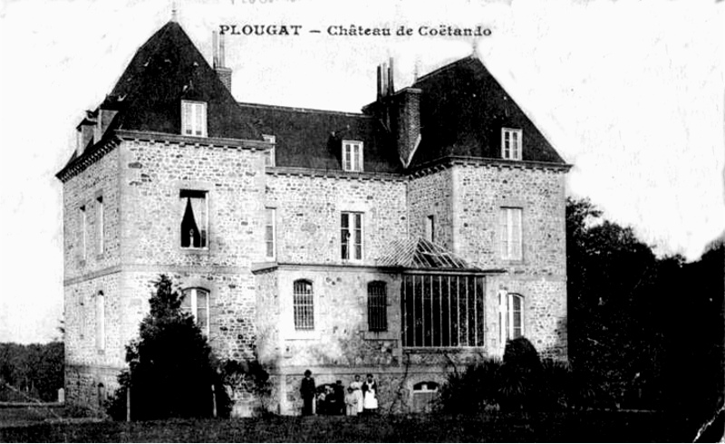 Plouagat (Bretagne) : chteau de Cotando.