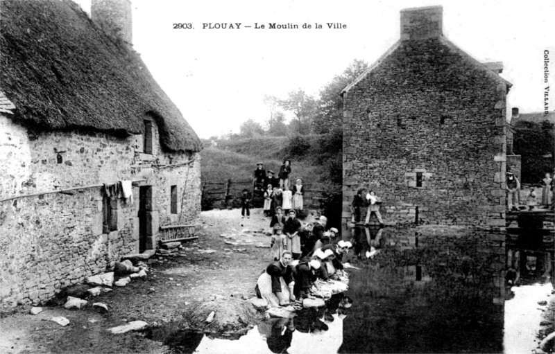 Ville de Plouay (Bretagne).