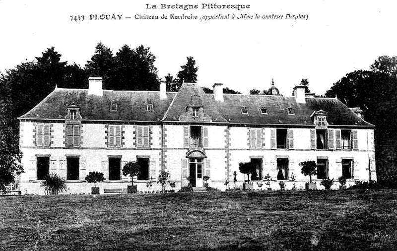 Chteau de Plouay (Bretagne).