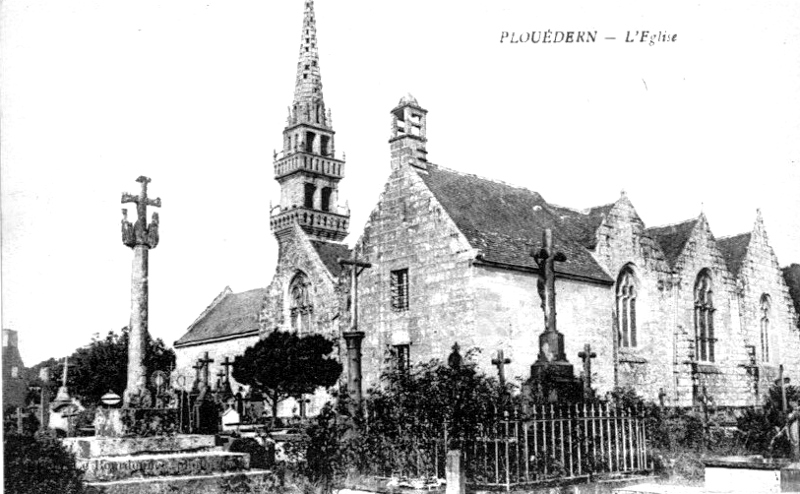 Eglise de Ploudern (Bretagne).
