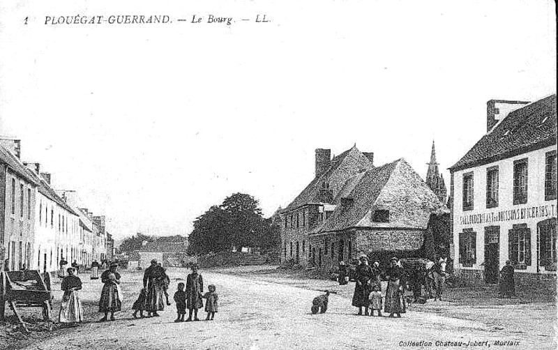 Ville de Plougat-Guerrand (Bretagne).