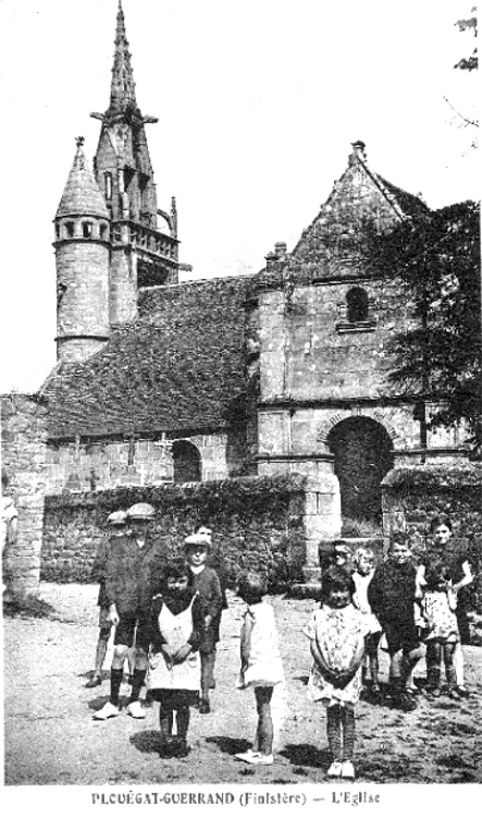 Eglise de Plougat-Guerrand (Bretagne).