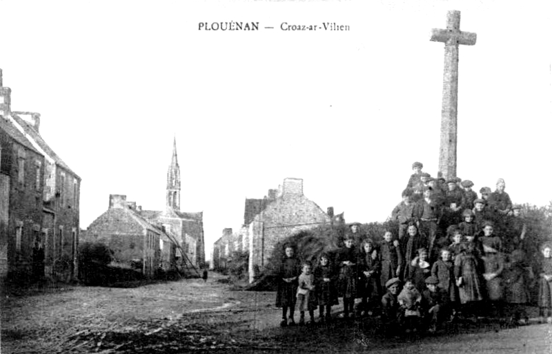 Ville de Plounan (Bretagne).