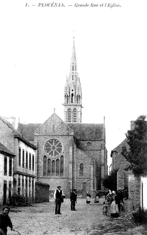 Eglise de Plounan (Bretagne).