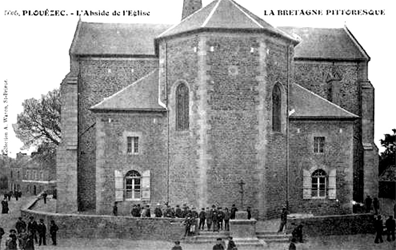 Eglise de Plouzec (Bretagne).