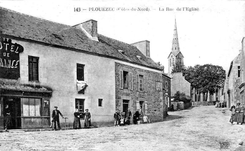Ville de Plouzec (Bretagne).