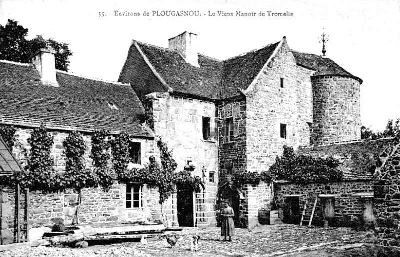 Manoir de Plougasnou (Bretagne).
