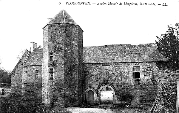 Manoir de Plougonven (Bretagne).