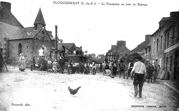 Pontgamp en Plouguenast (Bretagne).