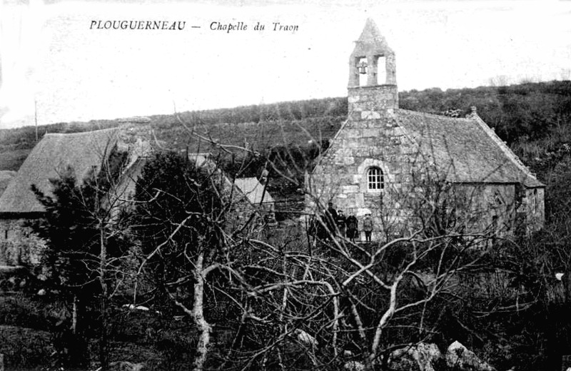 Chapelle de Traon  Plouguerneau (Bretagne).