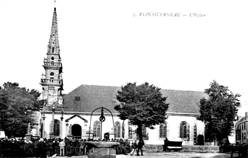 Eglise de Plouguerneau (Bretagne).