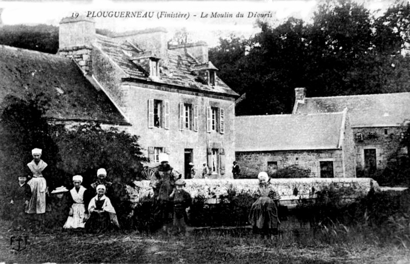 Moulin  Plouguerneau (Bretagne).