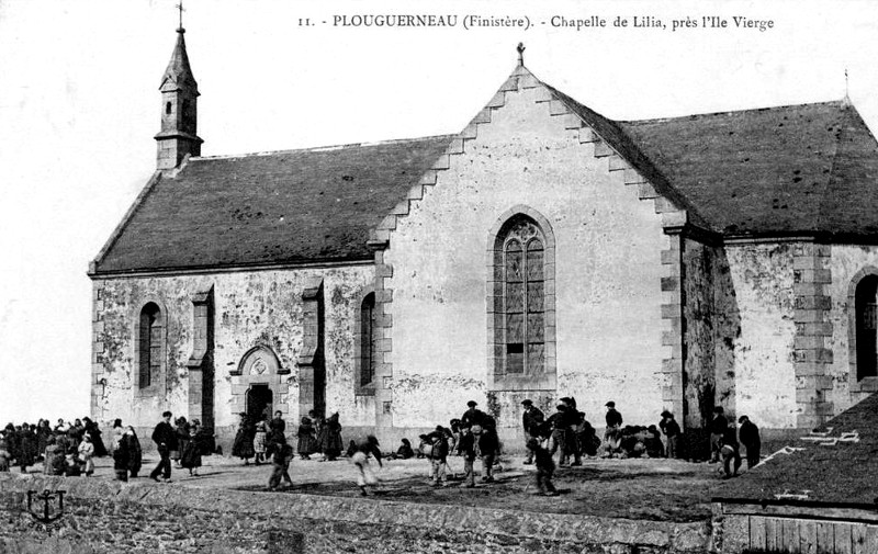 Chapelle de Lilia  Plouguerneau (Bretagne).