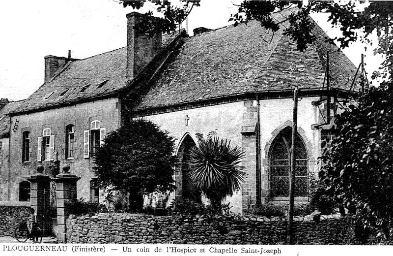 Chapelle de l'Hospice  Plouguerneau (Bretagne).