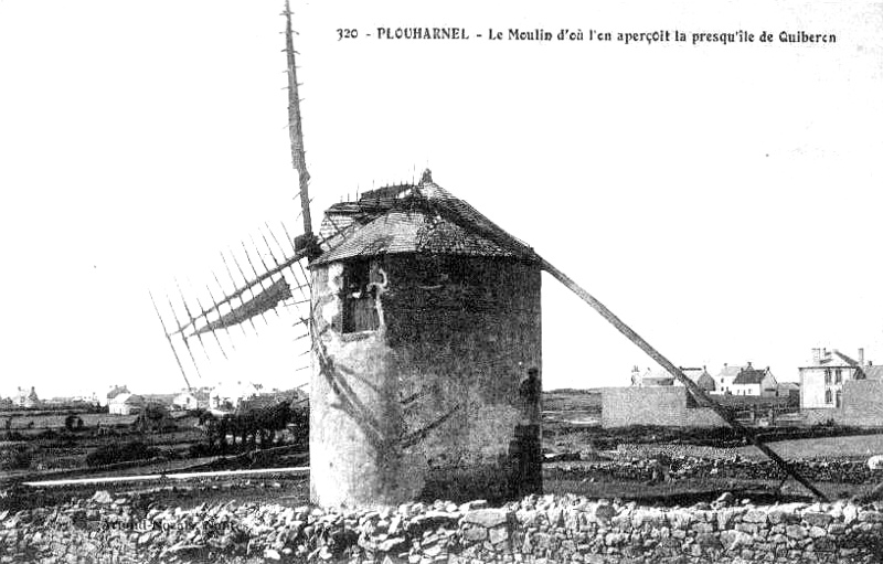 Moulin de Plouharnel (Bretagne).