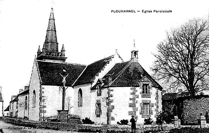 Eglise de Plouharnel (Bretagne).