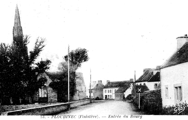 Ville de Plouhinec (Bretagne - Finistre).