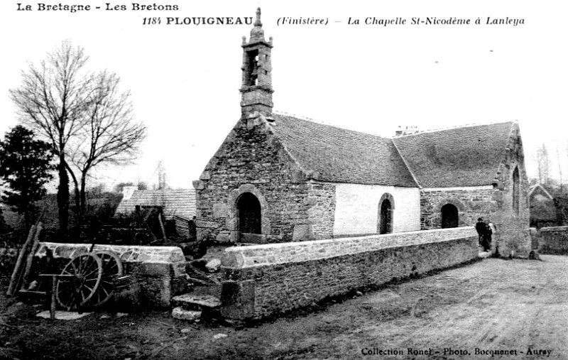 Ville de Plouigneau (Bretagne).