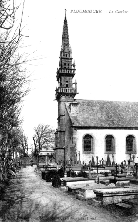 Eglise de Ploumoguer (Bretagne).