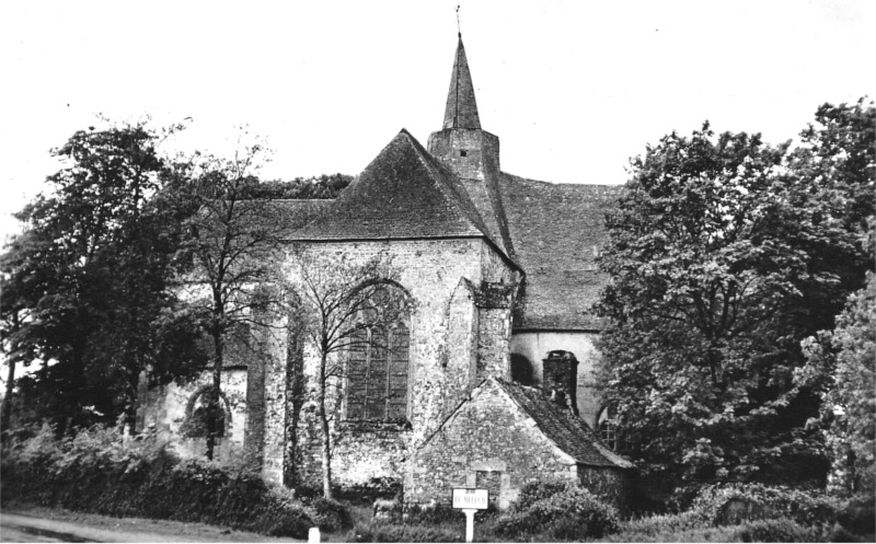 Abbaye du Relecq à Plounéour-Ménez (Bretagne).