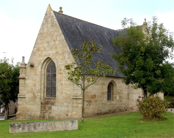 Chapelle Notre Dame de Bon Voyage  Plounrin (Bretagne).