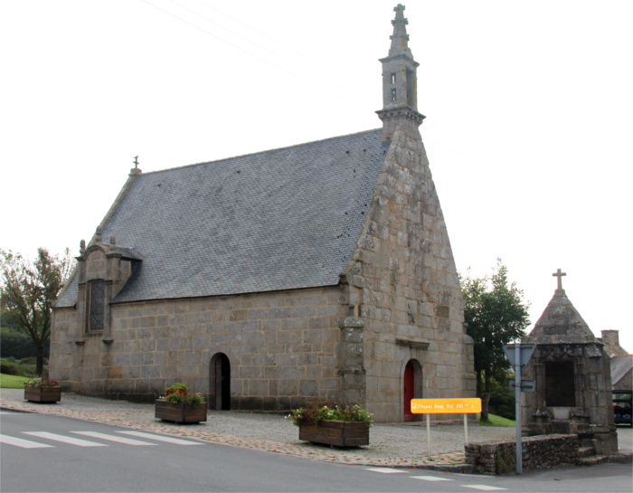 Chapelle Notre Dame de Bon Voyage  Plounrin (Bretagne).