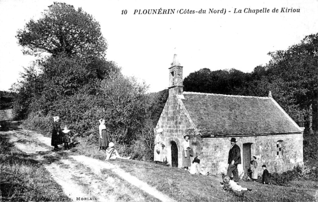 Chapelle de Kirio en Plounrin (Bretagne).