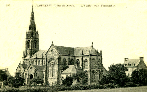 Eglise de Plounrin (Bretagne).