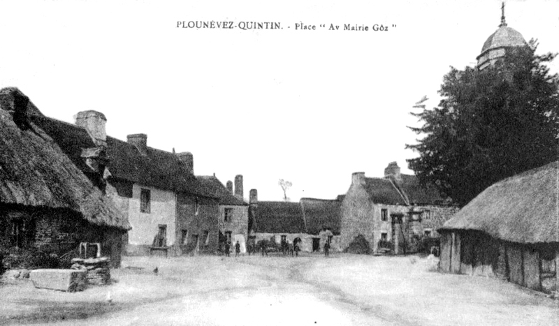 Ville de Plounvez-Quintin (Bretagne).