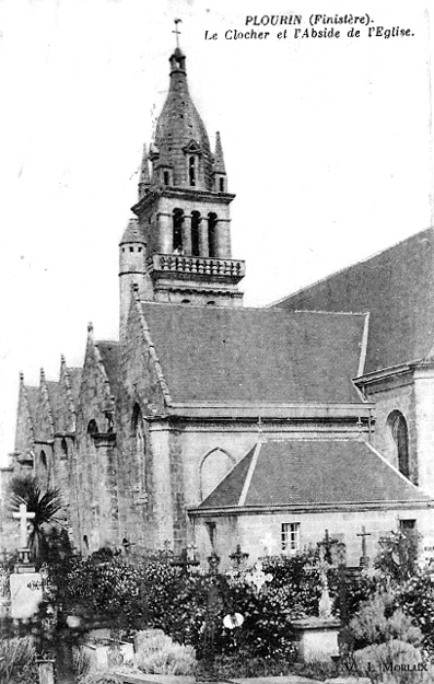 Eglise de Plourin-les-Morlaix (Bretagne).