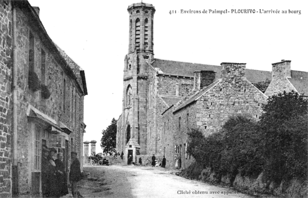 Ville de Plourivo (Bretagne).