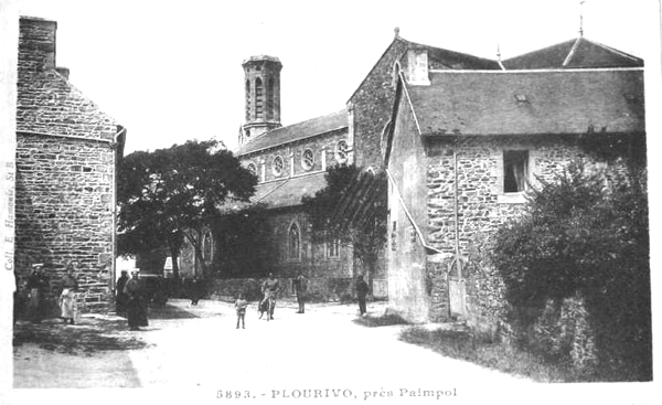Ville de Plourivo (Bretagne).
