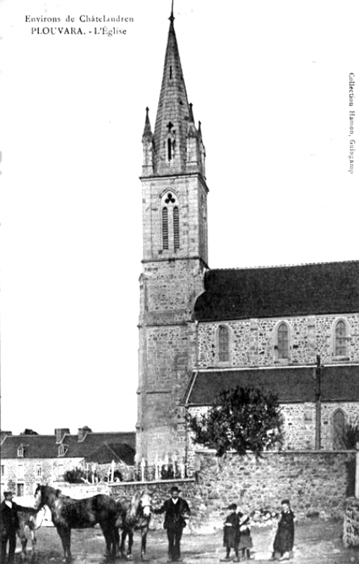 Eglise de Plouvara (Bretagne).