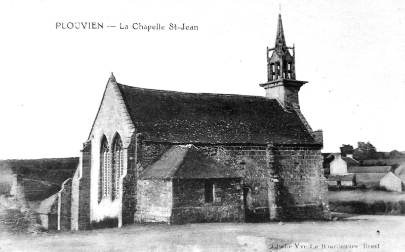 Chapelle de Plouvien (Bretagne).