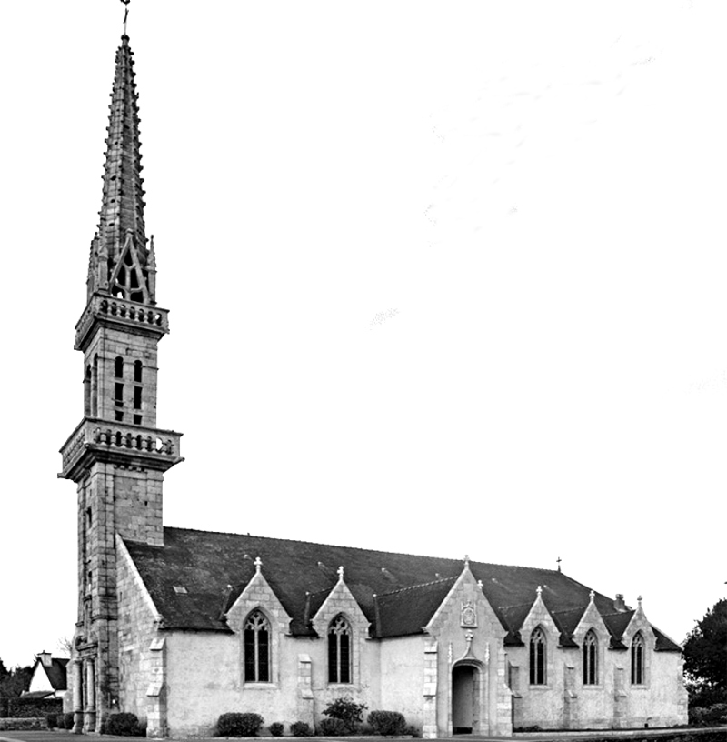 Eglise de Plouy (Bretagne).