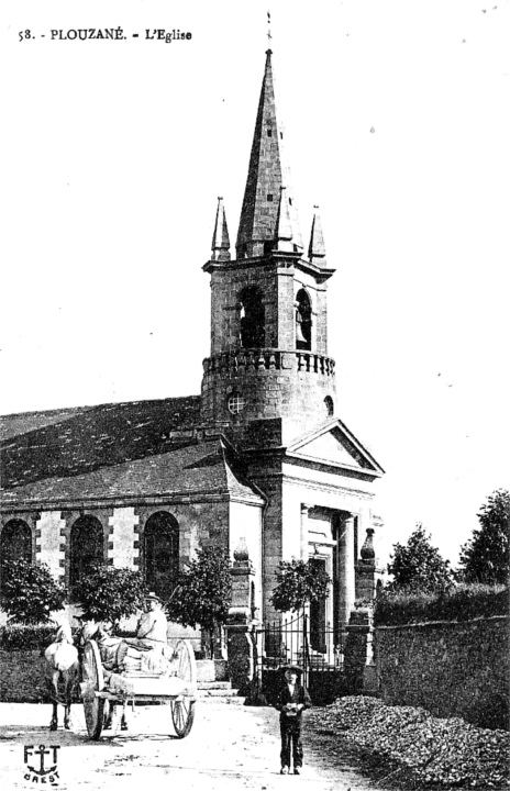 Eglise de Plouzan (Bretagne).