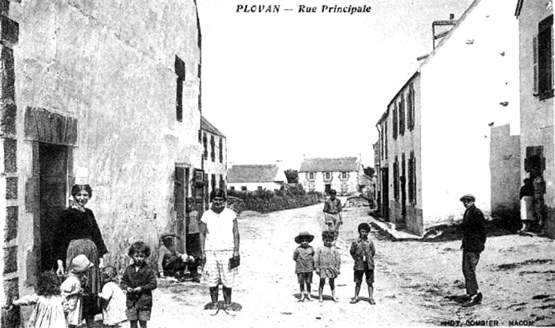 Ville de Plovan (Bretagne).